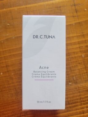 NEW In Box Dr C Tuna Farmasi Acne Balancing Cream Moisturizing 50 mL 1.7 Fl Oz